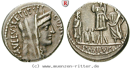 Klicken Sie auf das Bild um es auf Ihrem Rechner zu speichern l-aemilius-lepidus-paullus-denar/94409.jpg