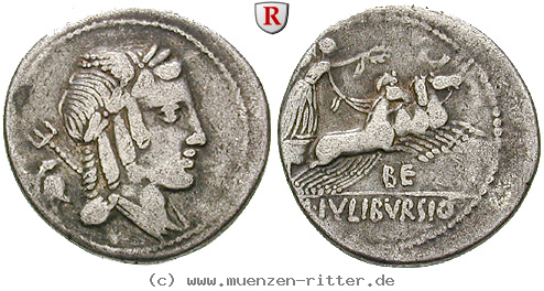 Klicken Sie auf das Bild um es auf Ihrem Rechner zu speichern l-iulius-bursio-denar/erom9343.jpg