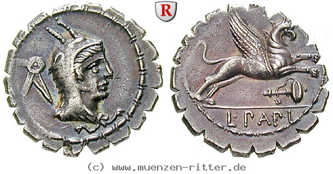 Klicken Sie auf das Bild um es auf Ihrem Rechner zu speichern l-papius-denar-serratus/79680.jpg