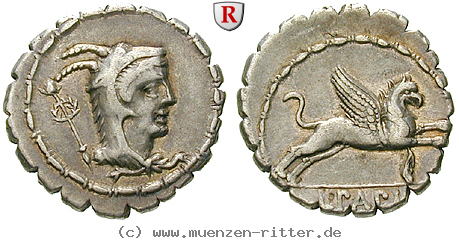 Klicken Sie auf das Bild um es auf Ihrem Rechner zu speichern l-papius-denar-serratus/94855.jpg