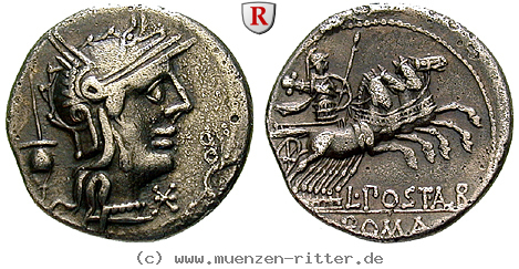 Klicken Sie auf das Bild um es auf Ihrem Rechner zu speichern l-postumius-albinus-denar/30519.jpg