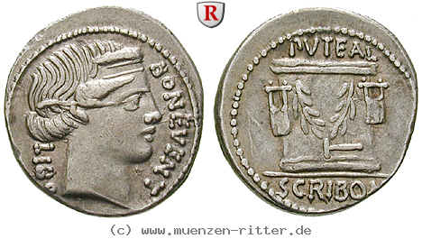 Klicken Sie auf das Bild um es auf Ihrem Rechner zu speichern l-scribonius-libo-denar/86697.jpg