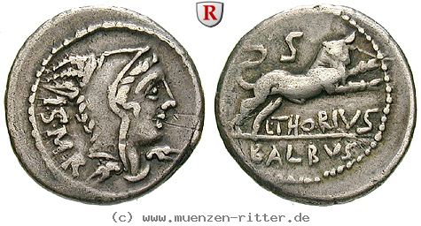 Klicken Sie auf das Bild um es auf Ihrem Rechner zu speichern l-thorius-balbus-denar/103087.jpg