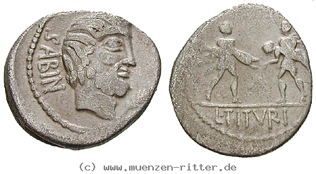 Klicken Sie auf das Bild um es auf Ihrem Rechner zu speichern l-titurius-sabinus-denar/17461.jpg
