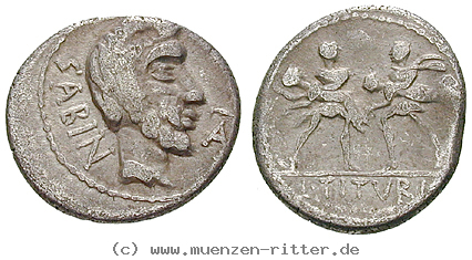 Klicken Sie auf das Bild um es auf Ihrem Rechner zu speichern l-titurius-sabinus-denar/17967.jpg