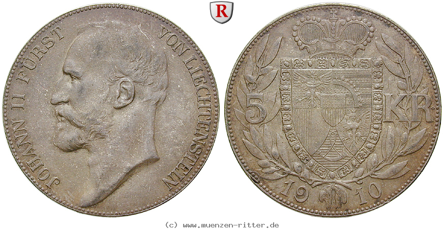 Klicken Sie auf das Bild um es auf Ihrem Rechner zu speichern liechtenstein-johann-ii-5-kronen/84085.jpg