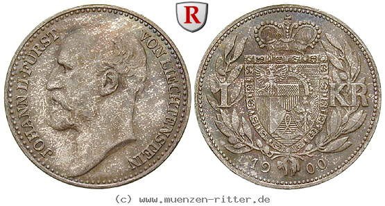 liechtenstein-johann-ii-krone/94345.jpg