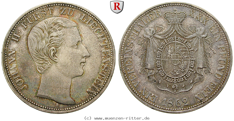 Klicken Sie auf das Bild um es auf Ihrem Rechner zu speichern liechtenstein-johann-ii-taler/90670.jpg
