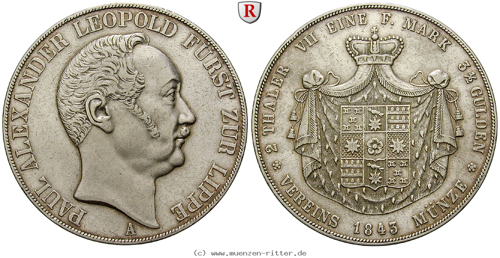 lippe-grafschaft-paul-alexander-leopold-vereinsdoppeltaler/85121.jpg