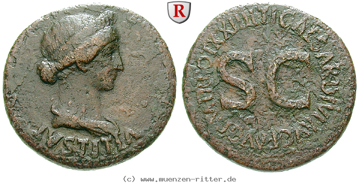 Klicken Sie auf das Bild um es auf Ihrem Rechner zu speichern livia-frau-des-augustus-dupondius/50018.jpg