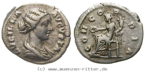 Klicken Sie auf das Bild um es auf Ihrem Rechner zu speichern lucilla-frau-des-lucius-verus-denar/12599.jpg
