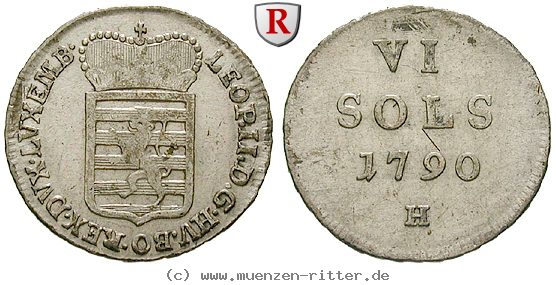 Klicken Sie auf das Bild um es auf Ihrem Rechner zu speichern luxemburg-leopold-ii-v-oesterreich-6-sols/31787.jpg