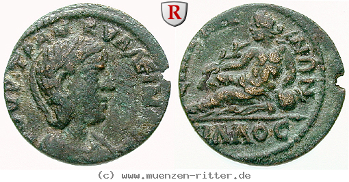 Klicken Sie auf das Bild um es auf Ihrem Rechner zu speichern lydien-tranquillina-frau-gordianus-iii-bronze/61346.jpg