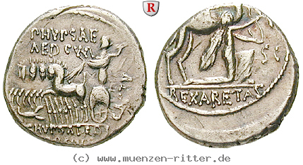 Klicken Sie auf das Bild um es auf Ihrem Rechner zu speichern m-aemilius-scaurus-und-pub-plautius-hypsaeus-denar/35016.jpg