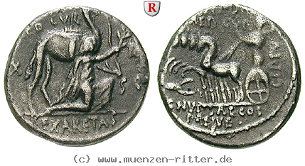 Klicken Sie auf das Bild um es auf Ihrem Rechner zu speichern m-aemilius-scaurus-und-pub-plautius-hypsaeus-denar/67337.jpg