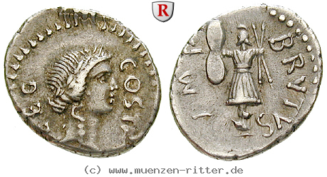 Klicken Sie auf das Bild um es auf Ihrem Rechner zu speichern m-junius-brutus-denar/55629a.jpg