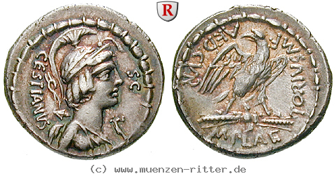 Klicken Sie auf das Bild um es auf Ihrem Rechner zu speichern m-plaetorius-cestianus-denar/81411.jpg