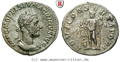 Klicken Sie auf das Bild um es auf Ihrem Rechner zu speichern macrinus-denar/102678.jpg