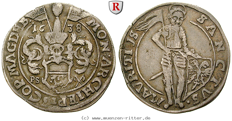 Klicken Sie auf das Bild um es auf Ihrem Rechner zu speichern magdeburg-bistum-domkapitel-1-4-taler/54360.jpg