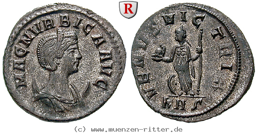 Klicken Sie auf das Bild um es auf Ihrem Rechner zu speichern magnia-urbica-frau-des-carinus-antoninian/95069.jpg