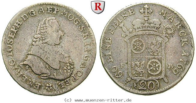 mainz-bistum-emmerich-josef-von-breitbach-buerresheim-20-kreuzer/34703.jpg