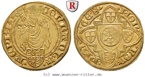 Klicken Sie auf das Bild um es auf Ihrem Rechner zu speichern mainz-bistum-konrad-iii-von-dhaun-goldgulden/37590.jpg