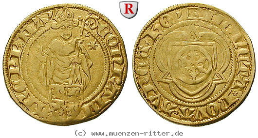 Klicken Sie auf das Bild um es auf Ihrem Rechner zu speichern mainz-bistum-konrad-iii-von-dhaun-goldgulden/89496.jpg