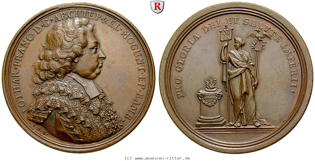 mainz-bistum-lothar-franz-von-schoenborn-bronzemedaille/52782.jpg
