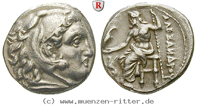 Klicken Sie auf das Bild um es auf Ihrem Rechner zu speichern makedonien-alexander-iii-der-grosse-drachme/42094.jpg