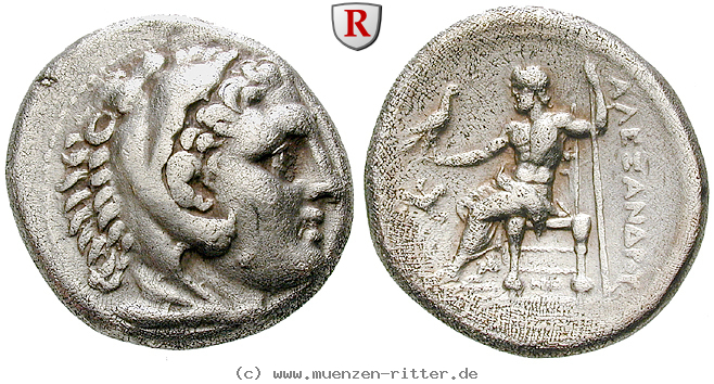 Klicken Sie auf das Bild um es auf Ihrem Rechner zu speichern makedonien-alexander-iii-der-grosse-tetradrachme/24193.jpg