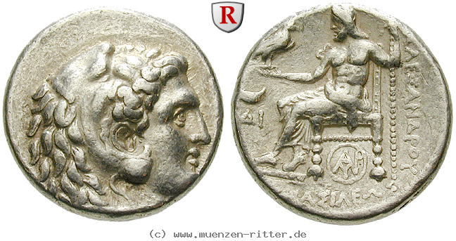 Klicken Sie auf das Bild um es auf Ihrem Rechner zu speichern makedonien-alexander-iii-der-grosse-tetradrachme/43333.jpg