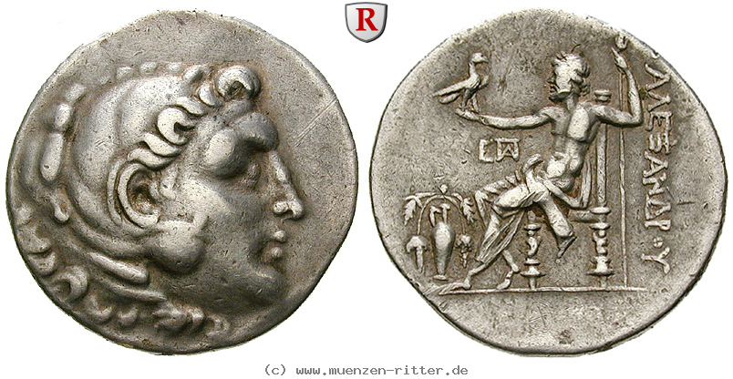 Klicken Sie auf das Bild um es auf Ihrem Rechner zu speichern makedonien-alexander-iii-der-grosse-tetradrachme/63159.jpg