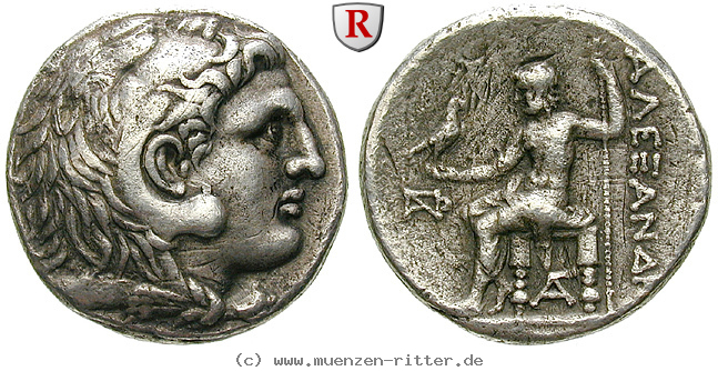 Klicken Sie auf das Bild um es auf Ihrem Rechner zu speichern makedonien-alexander-iii-der-grosse-tetradrachme/63169.jpg