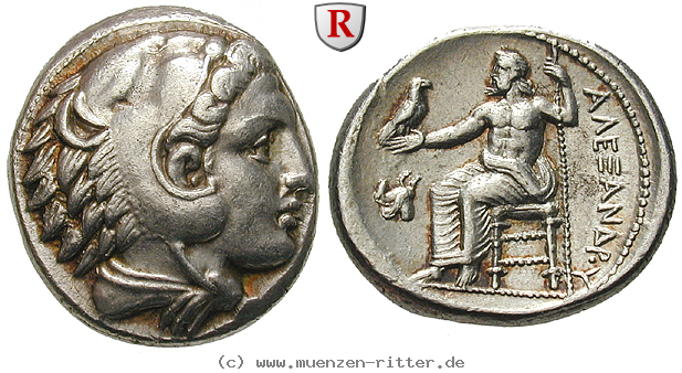 Klicken Sie auf das Bild um es auf Ihrem Rechner zu speichern makedonien-alexander-iii-der-grosse-tetradrachme/97596.jpg