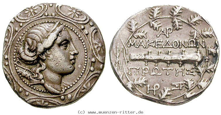 Klicken Sie auf das Bild um es auf Ihrem Rechner zu speichern makedonien-roemische-provinz-freistaat-tetradrachme/19428.jpg
