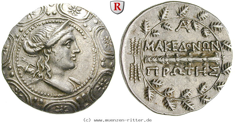 Klicken Sie auf das Bild um es auf Ihrem Rechner zu speichern makedonien-roemische-provinz-freistaat-tetradrachme/82662.jpg