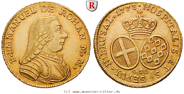 Klicken Sie auf das Bild um es auf Ihrem Rechner zu speichern malta-emmanuel-de-rohan-20-scudi/70655.jpg