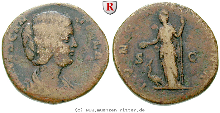 Klicken Sie auf das Bild um es auf Ihrem Rechner zu speichern manlia-scantilla-frau-des-didius-julianus-sesterz/50108.jpg