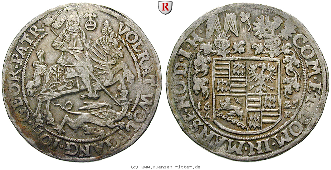 Klicken Sie auf das Bild um es auf Ihrem Rechner zu speichern mansfeld-grafschaft-volrat-vi--wolfgang-iii-und-joh-georg-ii-reichstaler/70087.jpg