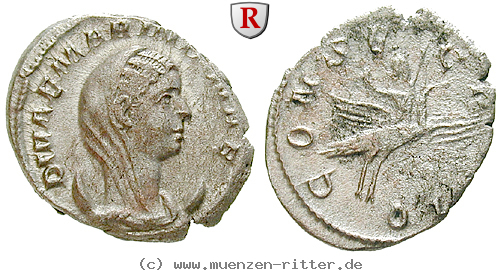 Klicken Sie auf das Bild um es auf Ihrem Rechner zu speichern mariniana-frau-valerianus-i-antoninian/54110.jpg