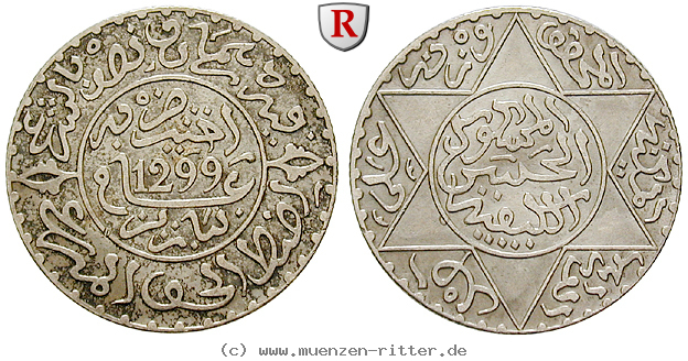 Klicken Sie auf das Bild um es auf Ihrem Rechner zu speichern marokko-all-hasan-2-1-2-dirhams/48351.jpg