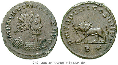 Klicken Sie auf das Bild um es auf Ihrem Rechner zu speichern maximianus-herculius-antoninian/50393.jpg
