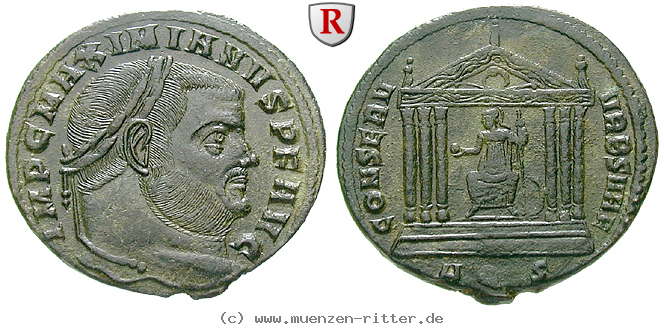 Klicken Sie auf das Bild um es auf Ihrem Rechner zu speichern maximianus-herculius-follis/31854.jpg