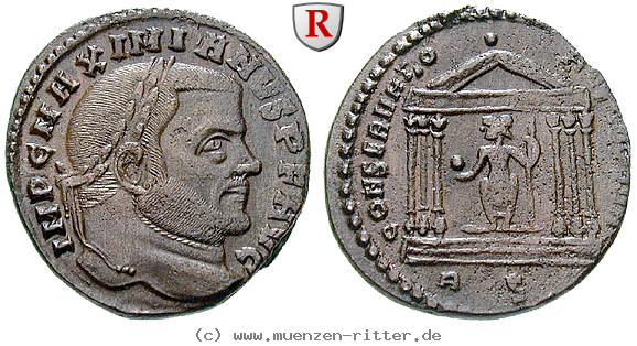 Klicken Sie auf das Bild um es auf Ihrem Rechner zu speichern maximianus-herculius-follis/68418.jpg