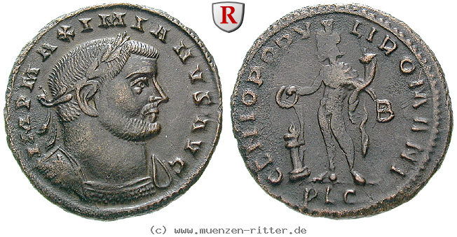 Klicken Sie auf das Bild um es auf Ihrem Rechner zu speichern maximianus-herculius-follis/95216.jpg