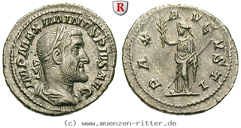 Klicken Sie auf das Bild um es auf Ihrem Rechner zu speichern maximinus-i-denar/100962.jpg