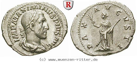 Klicken Sie auf das Bild um es auf Ihrem Rechner zu speichern maximinus-i-denar/54894.jpg