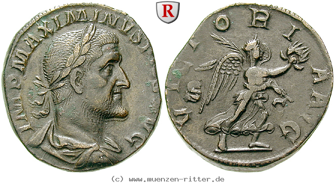Klicken Sie auf das Bild um es auf Ihrem Rechner zu speichern maximinus-i-sesterz/49114.jpg