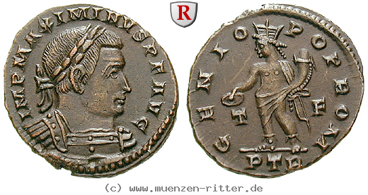 Klicken Sie auf das Bild um es auf Ihrem Rechner zu speichern maximinus-ii-follis/54193.jpg