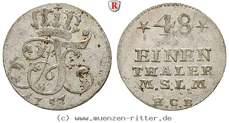 Klicken Sie auf das Bild um es auf Ihrem Rechner zu speichern mecklenburg-adolph-friedrich-iv-1-48-taler/54547.jpg